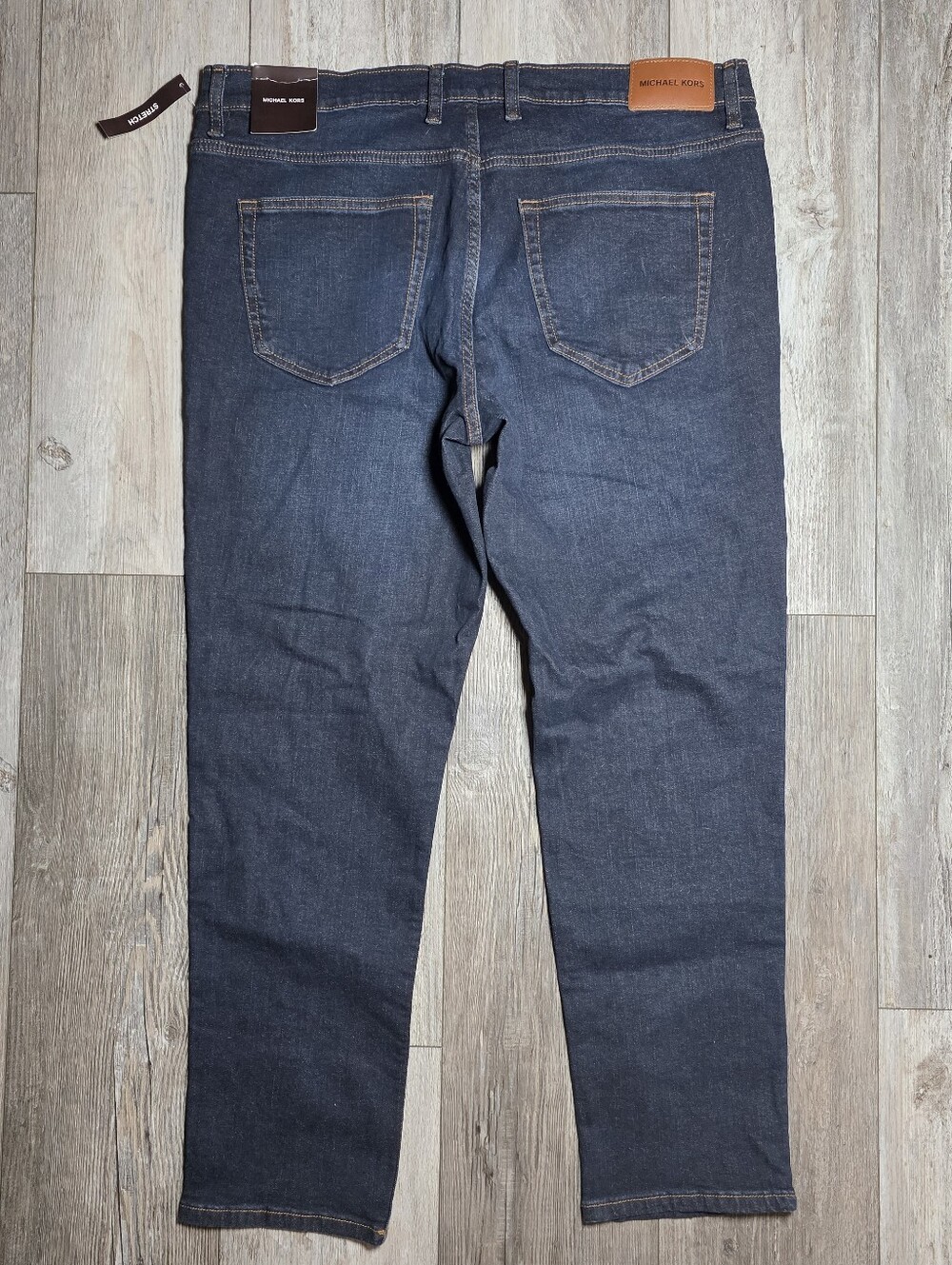 Michael Kors Men's Parker Slim Fit Dark Wash Classic Jeans Sz 36x30 *NWT